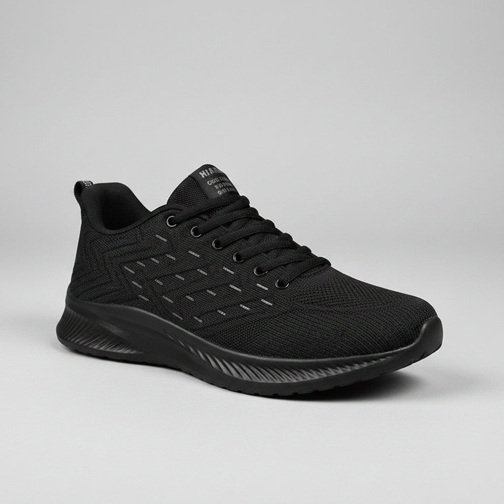 Sports Flying Woven Cold Sticky Ultralight Casual Running Shoes.