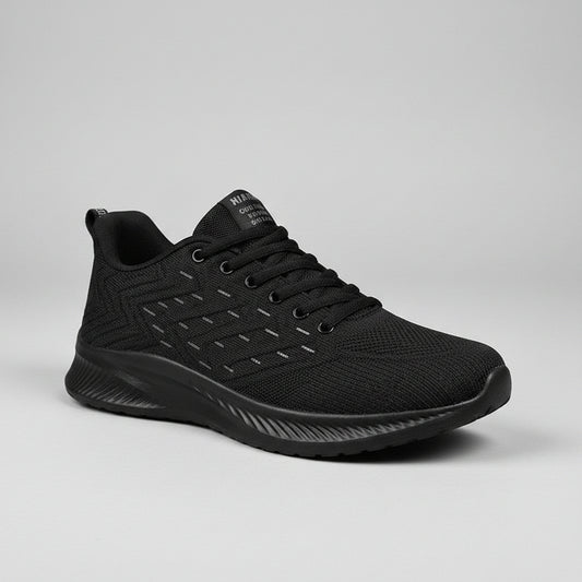 Sports Flying Woven Cold Sticky Ultralight Casual Running Shoes.